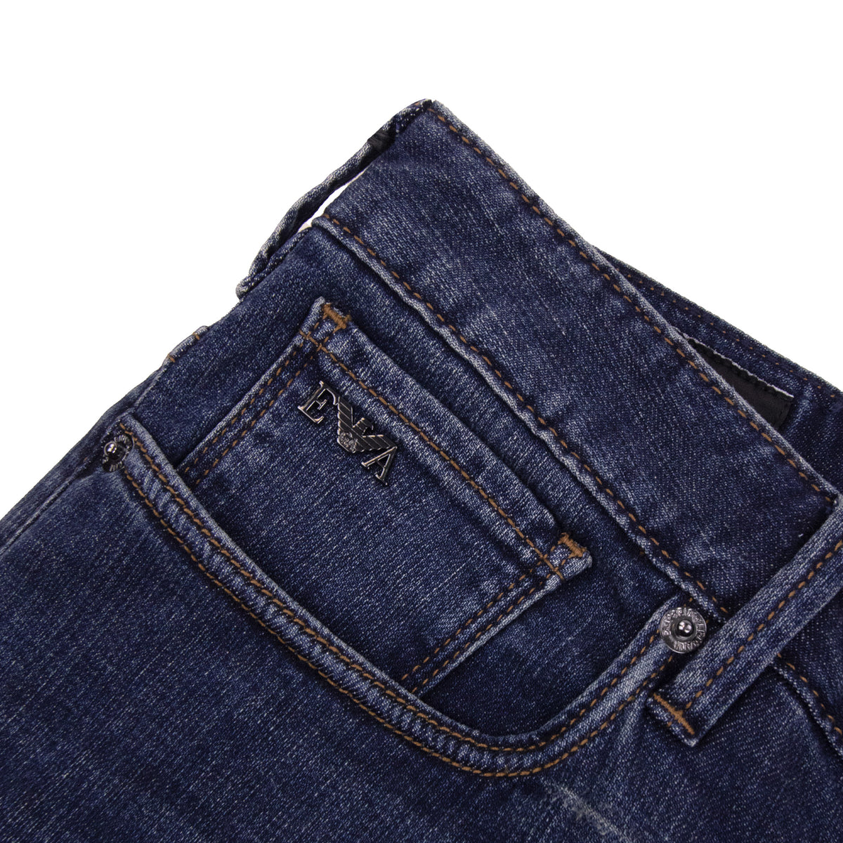 Emporio Armani J06 Slim Fit Light Weight Jean Medium Blue