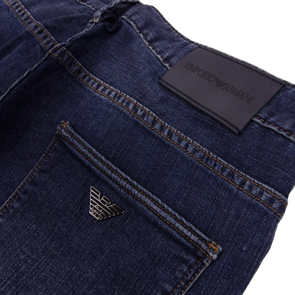 Emporio Armani J06 Slim Fit Light Weight Jean Medium Blue