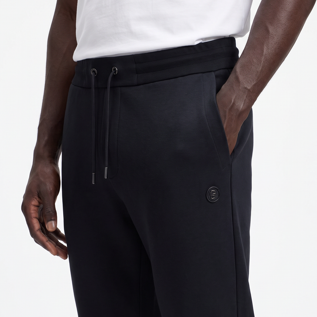 Hugo Boss Cotton Blend Track Pants BLACK 001