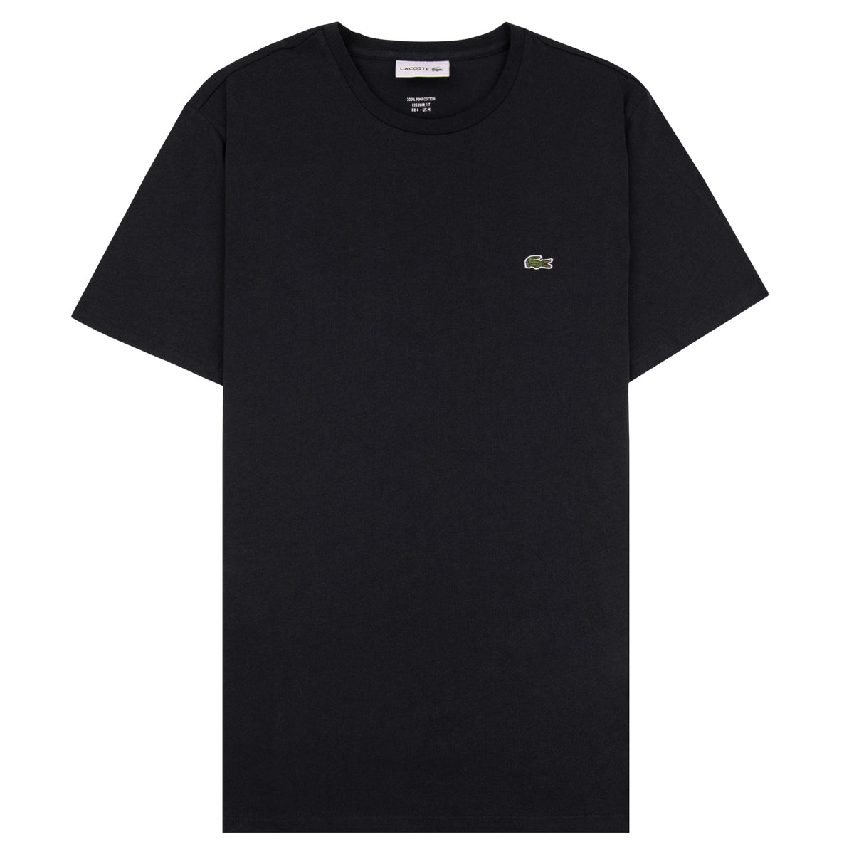 Lacoste Cotton Pima T-Shirt Black 031