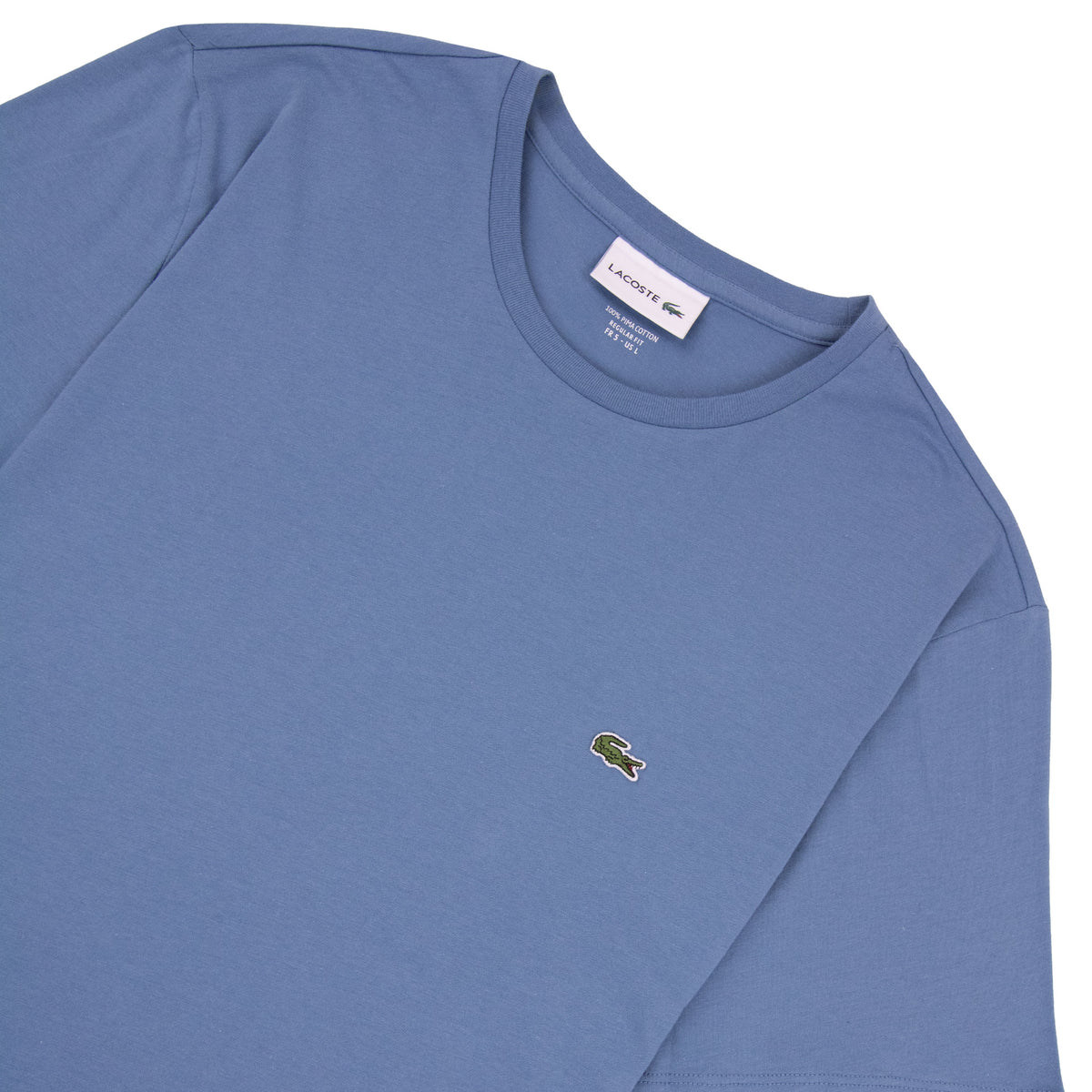Lacoste Cotton Pima T-Shirt Sky Blue