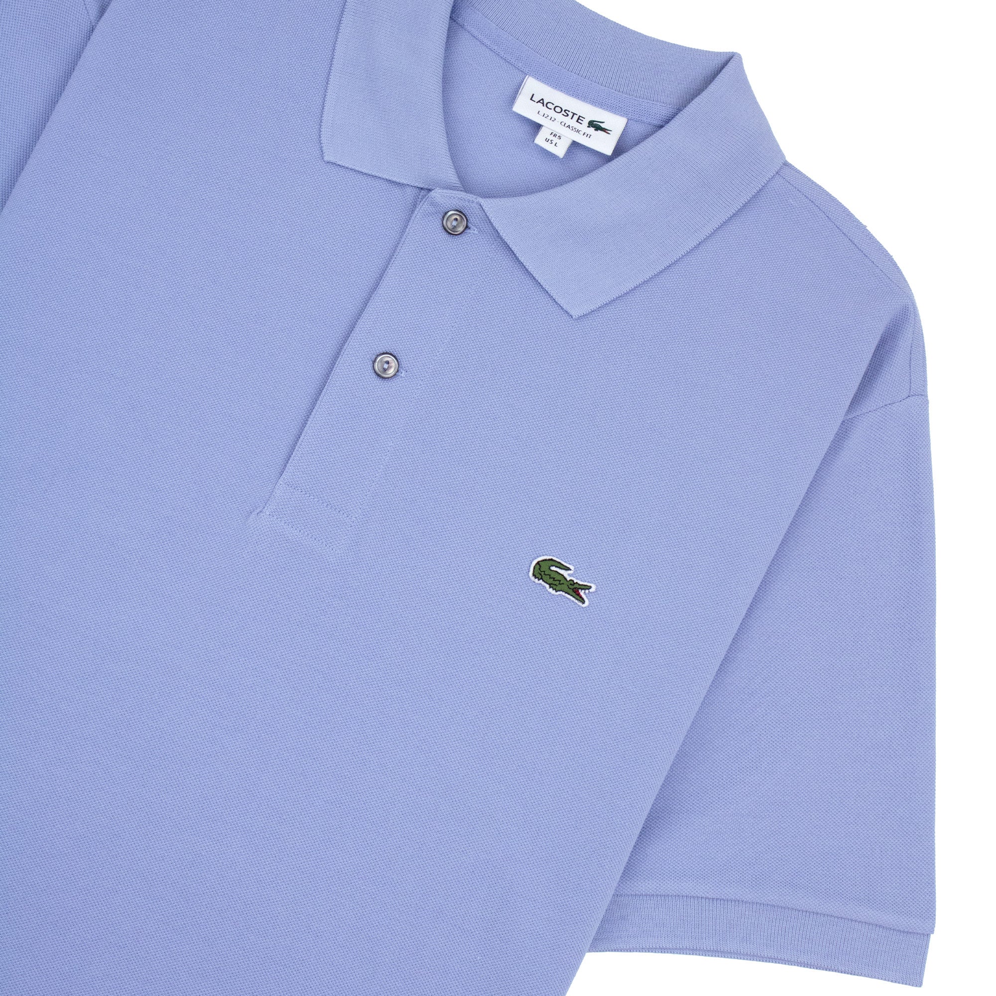 Lacoste Classic Fit L.12.12 Original Polo Shirt Light Blue