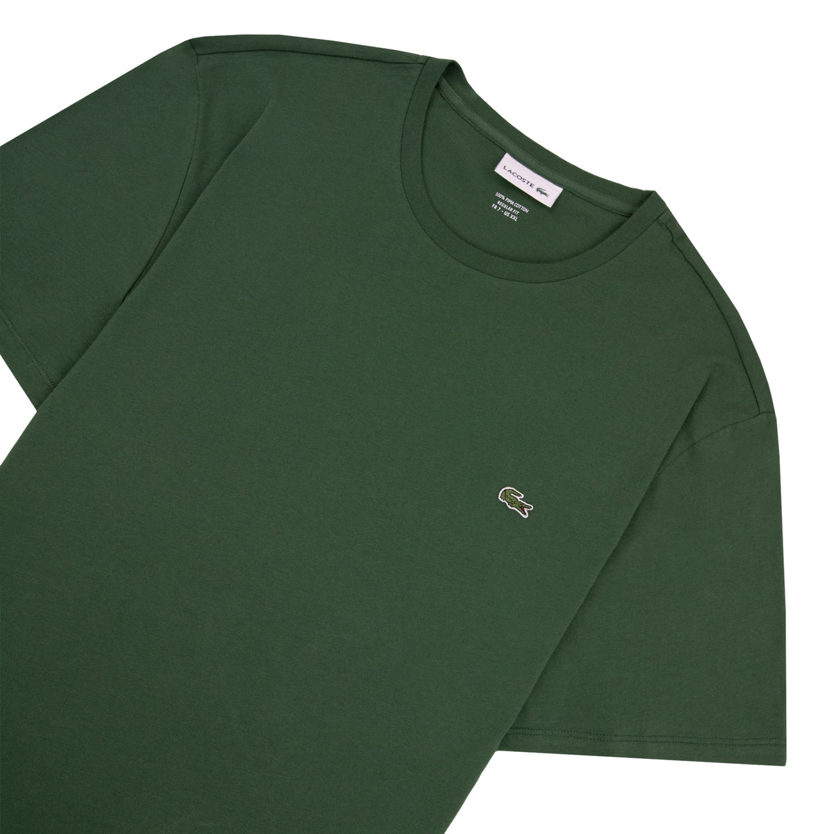 Lacoste Cotton Pima T-Shirt Pine Green 132