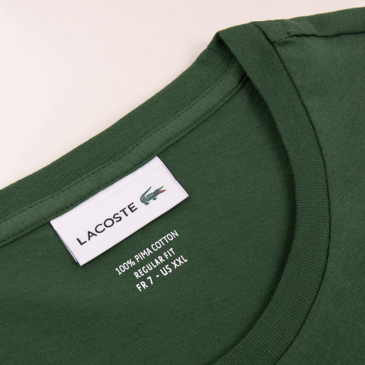 Lacoste Cotton Pima T-Shirt Pine Green 132