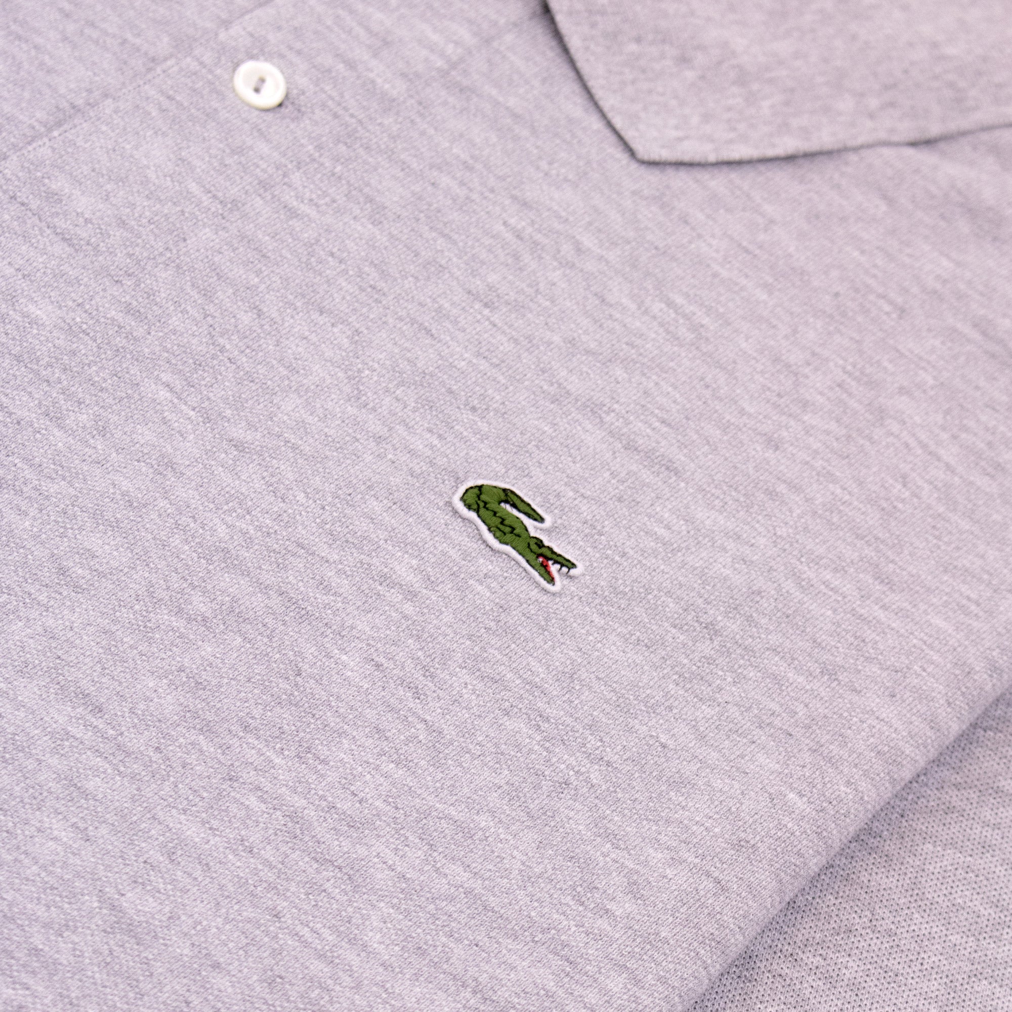 Lacoste Classic Fit L.12.12 Original Polo Shirt Grey 2303