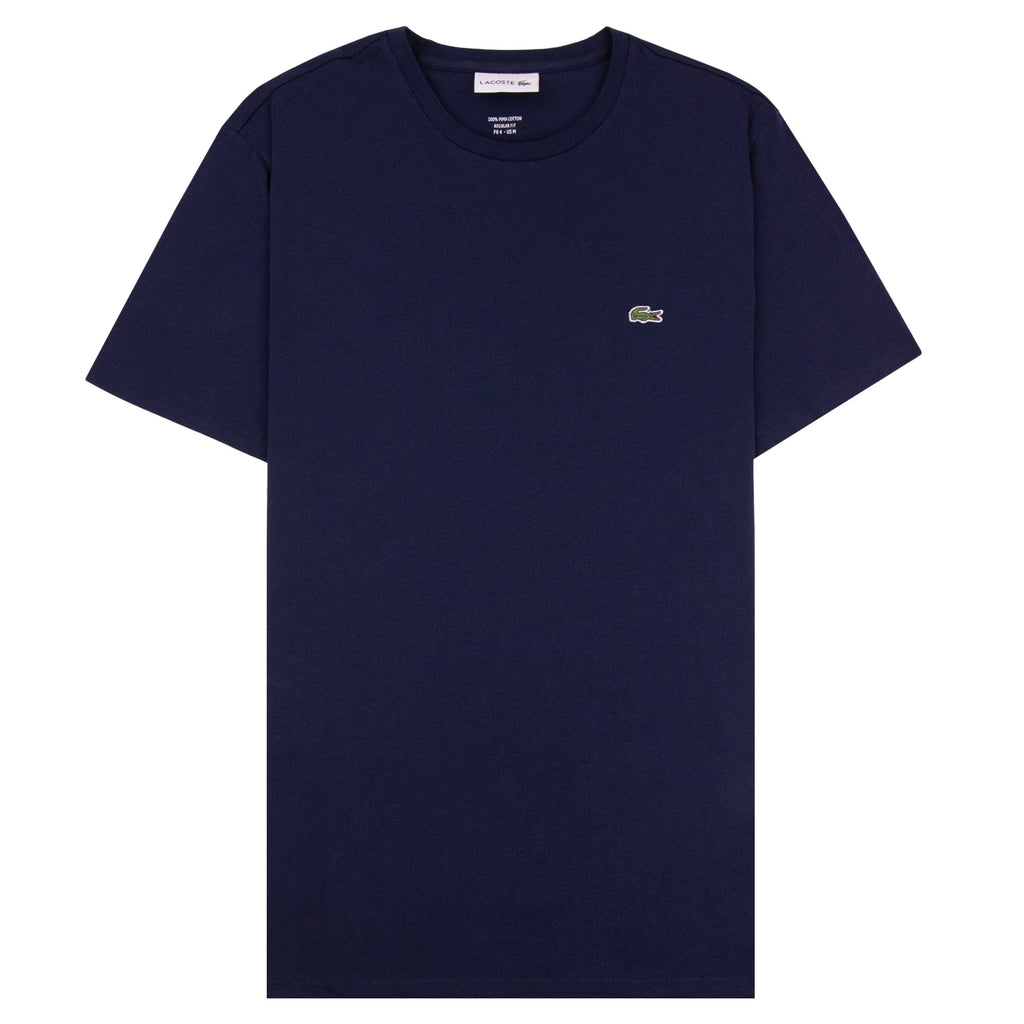 Lacoste Cotton Pima T-Shirt Midnight Blue 166