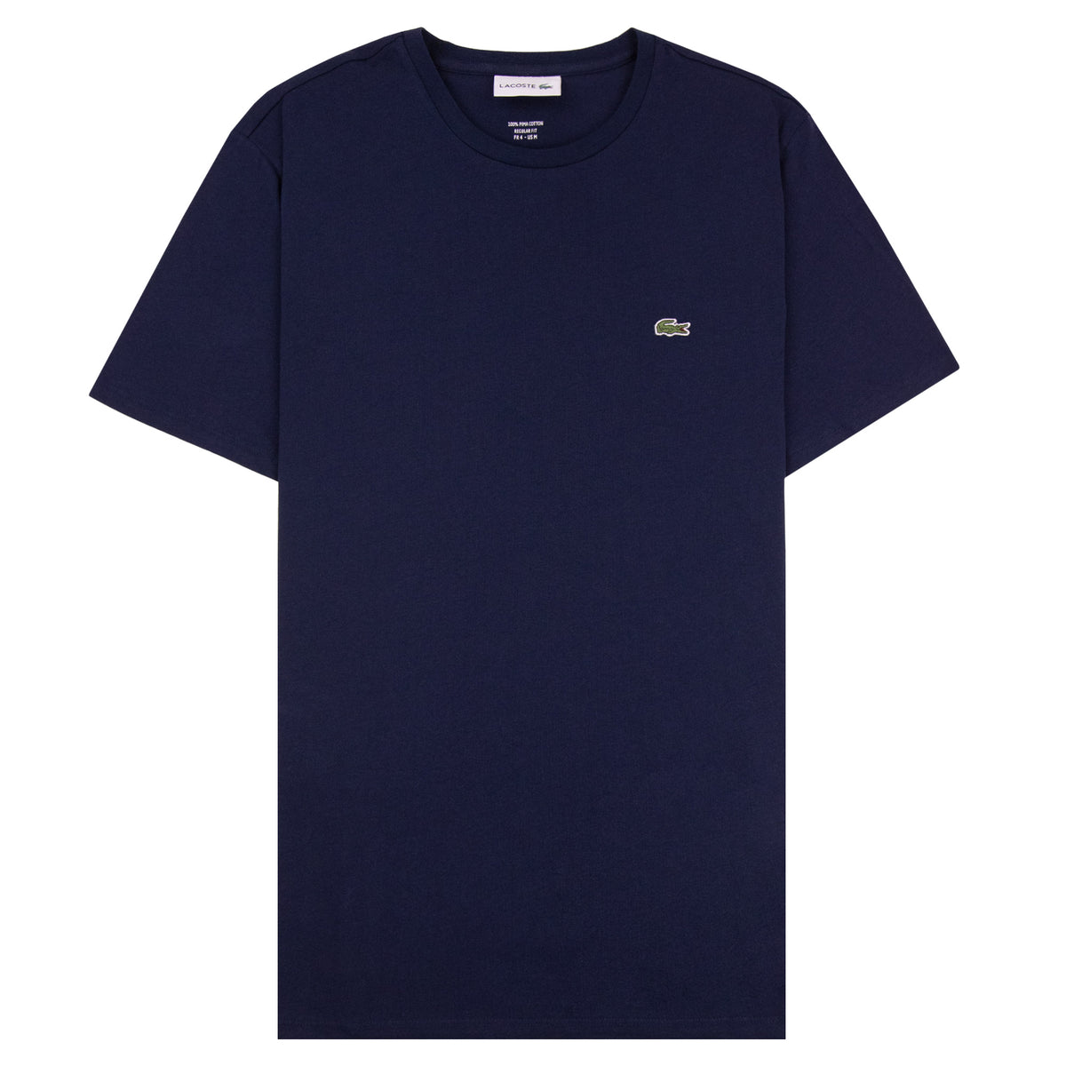 Lacoste Cotton Pima T-Shirt Midnight Blue 166