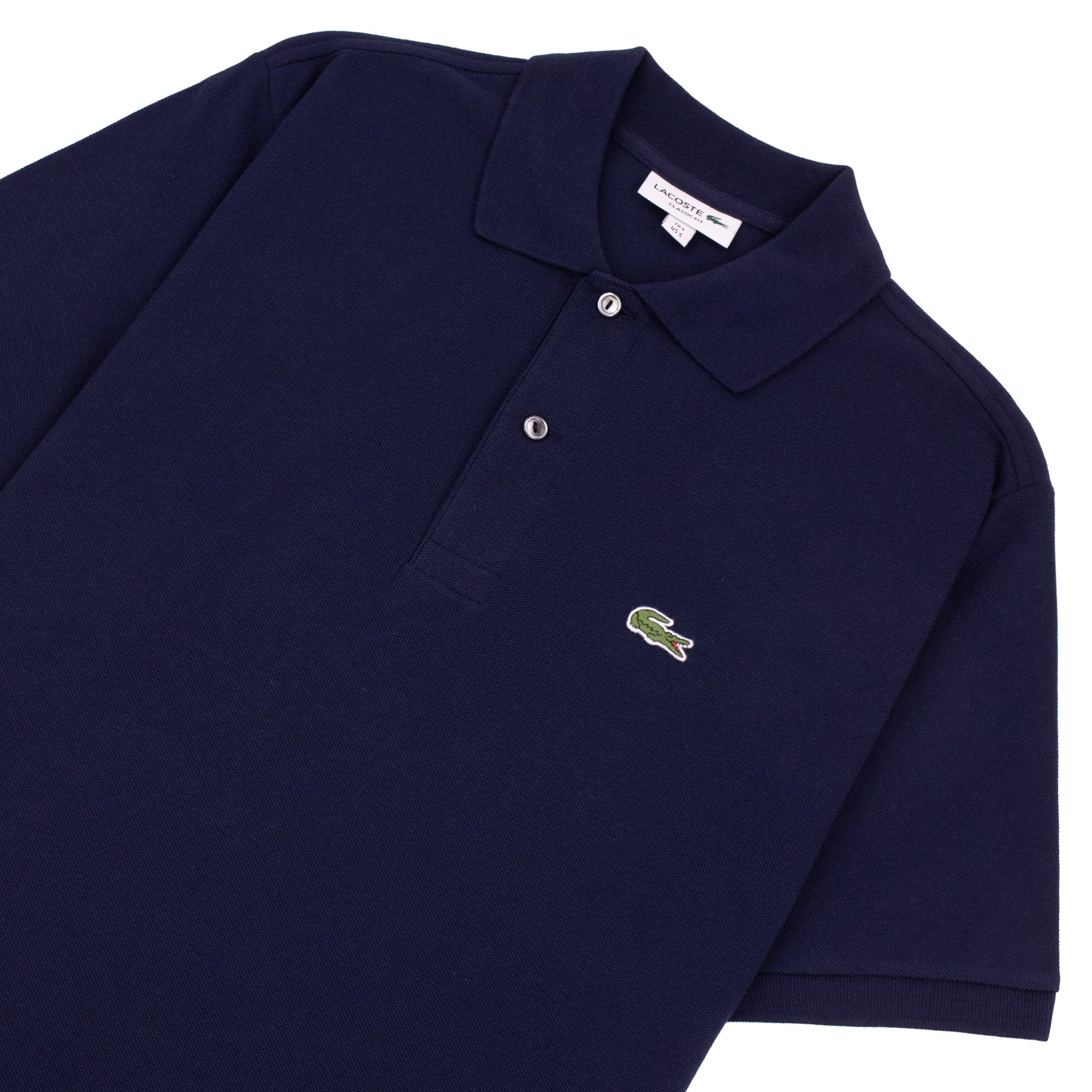 Lacoste Classic Fit L.12.12 Original Polo Shirt MIDNIGHT Blue 166