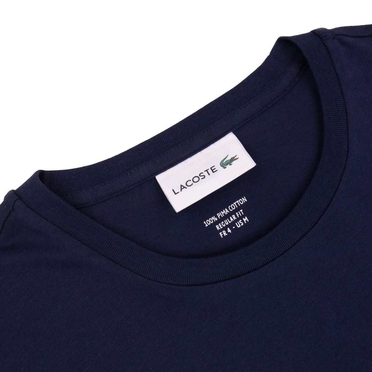 Lacoste Cotton Pima T-Shirt Midnight Blue 166
