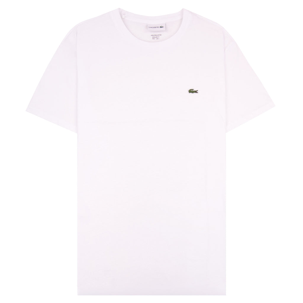 Lacoste Cotton Pima T-Shirt White 001