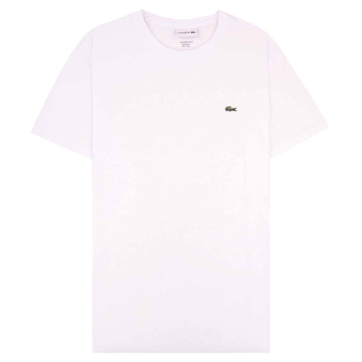 Lacoste Cotton Pima T-Shirt White 001