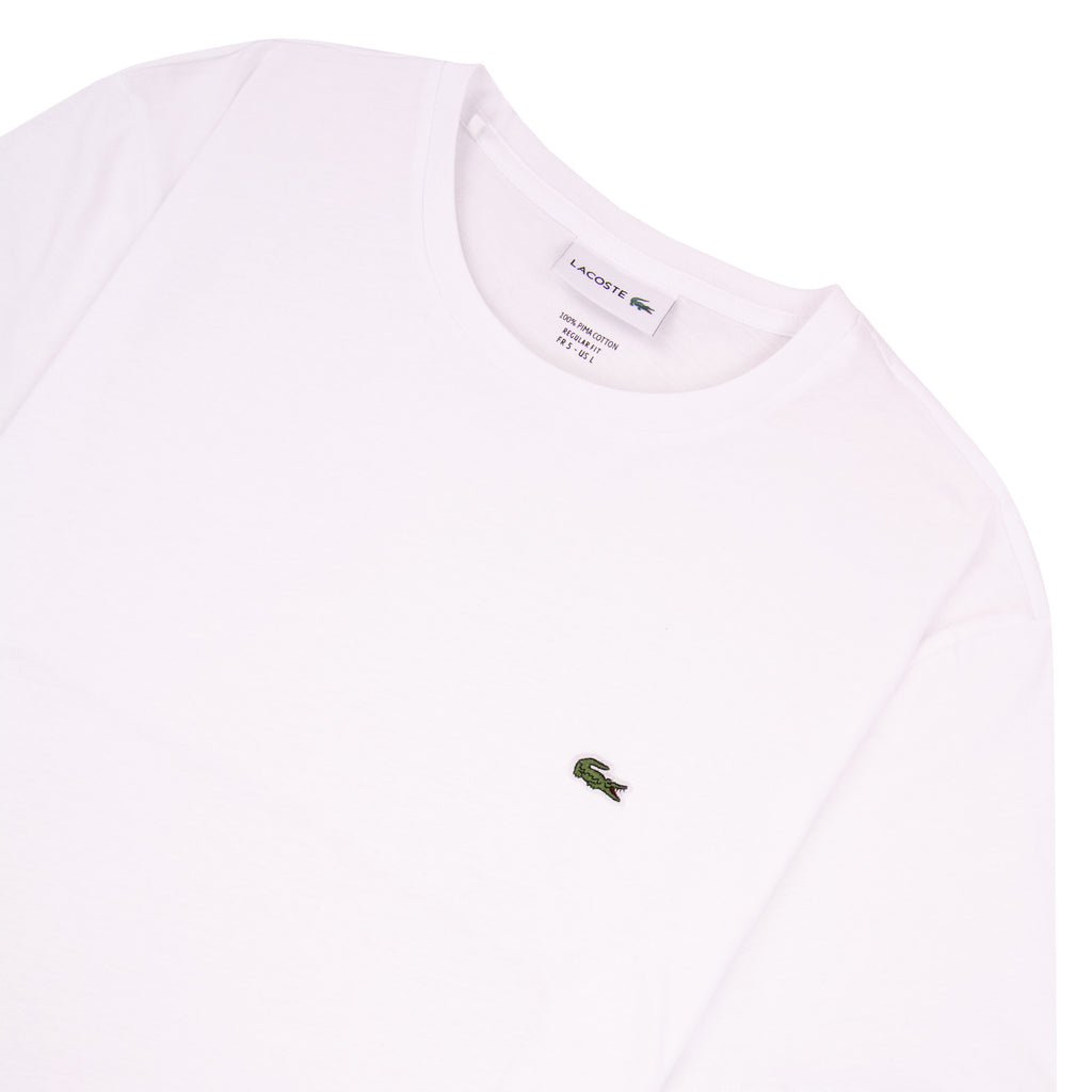 Lacoste Cotton Pima T-Shirt White 001