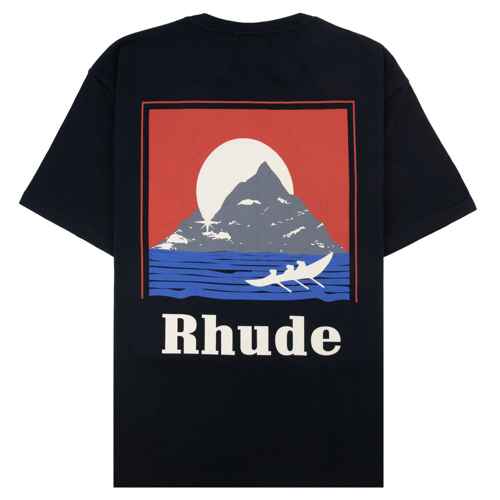Rhude Moonlight Regatta Tee Vintage Black