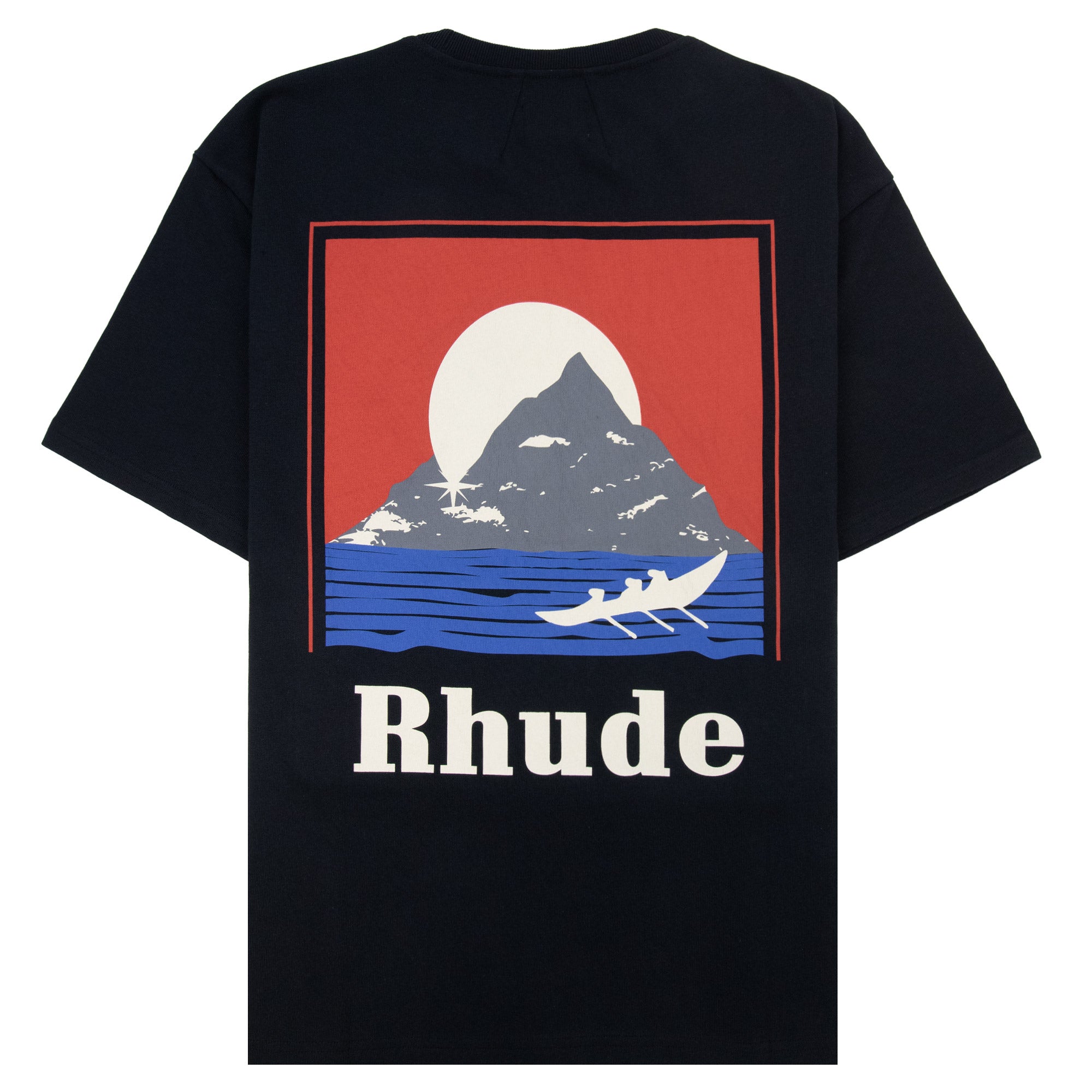 Rhude Moonlight Regatta Tee Vintage Black