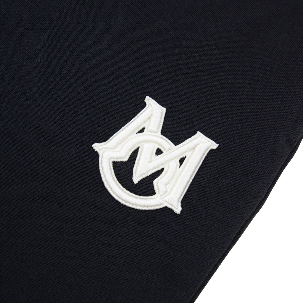 Moncler Patch Logo Sweat Bottoms Black 999