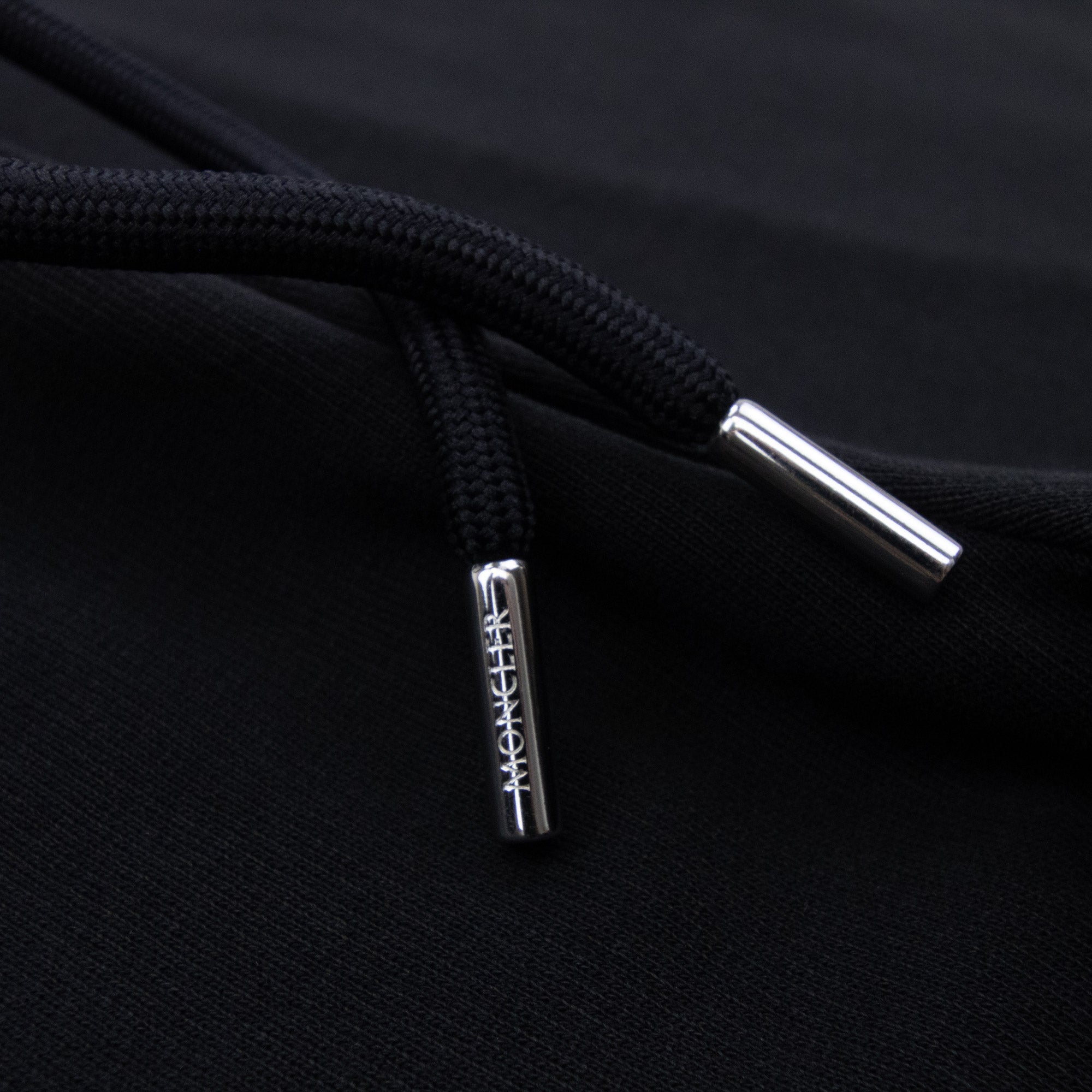 Moncler Patch Logo Sweat Bottoms Black 999