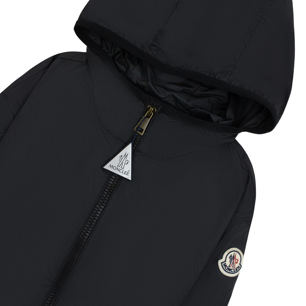 Moncler Junior Fegeo Hooded Jacket BLACK 999