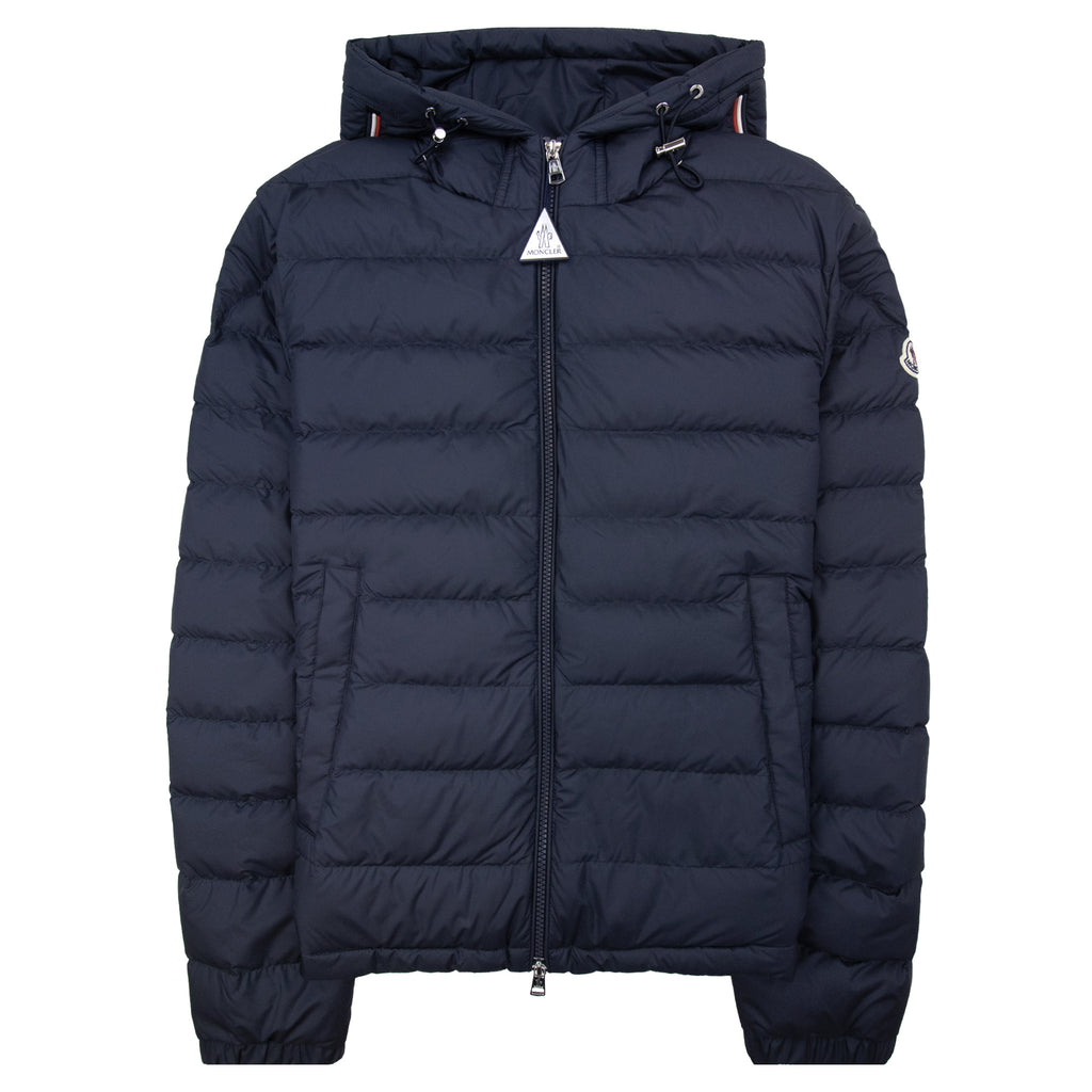 Moncler Vermeille Hooded Short Down Jacket NAVY 779