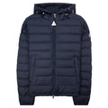 Moncler Vermeille Hooded Short Down Jacket NAVY 779