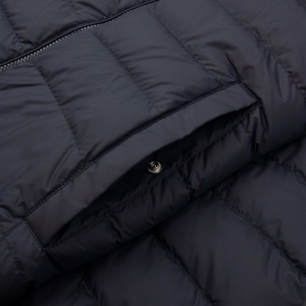 Moncler Vermeille Hooded Short Down Jacket NAVY 779