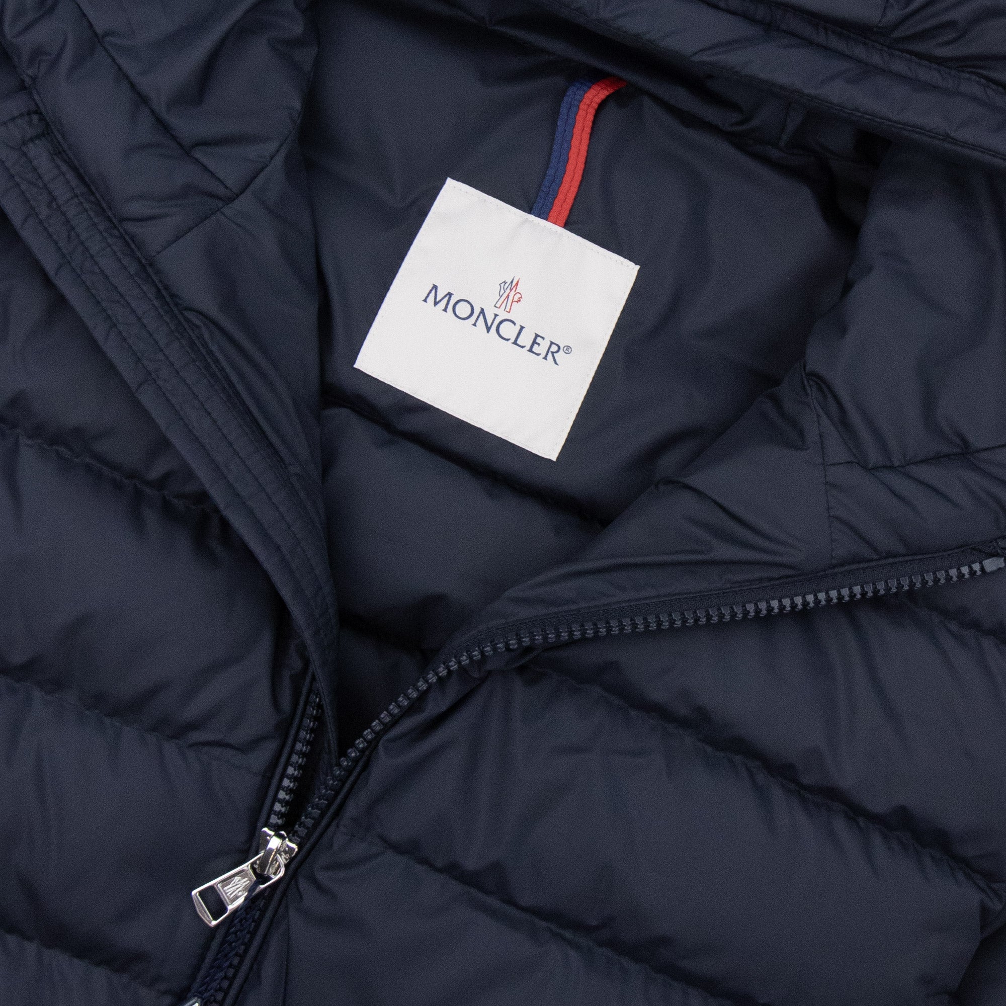 Moncler Vermeille Hooded Short Down Jacket NAVY 779
