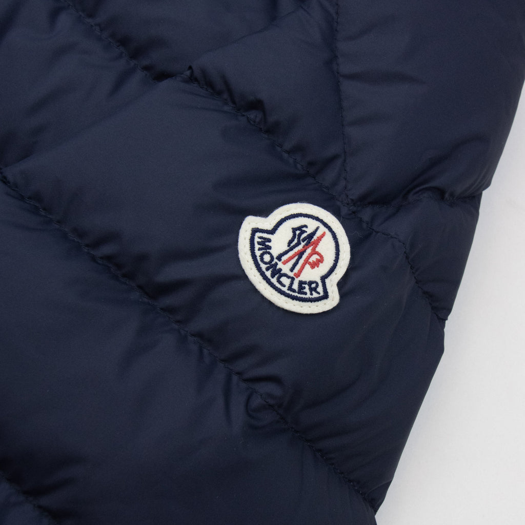 Moncler Vermeille Hooded Short Down Jacket NAVY 779