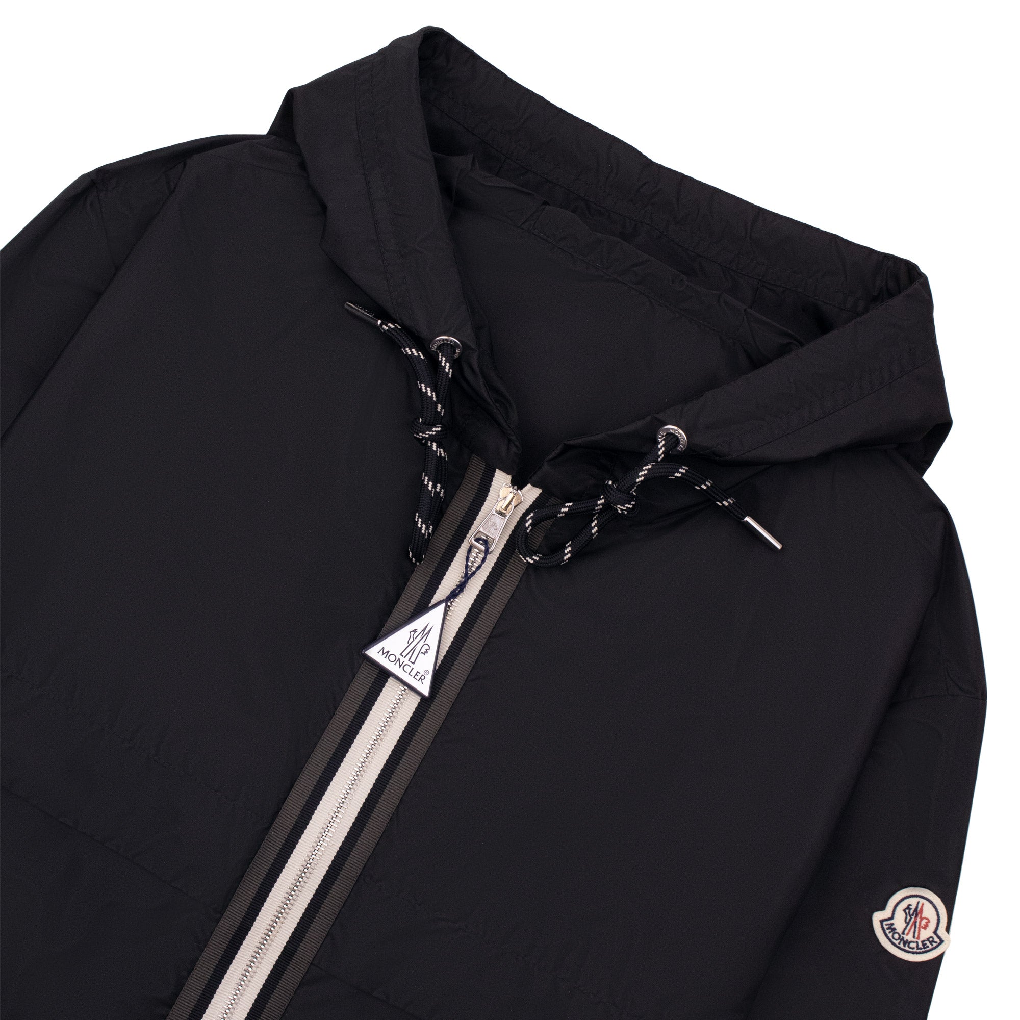 Moncler Nidge Hooded Jacket Black 999
