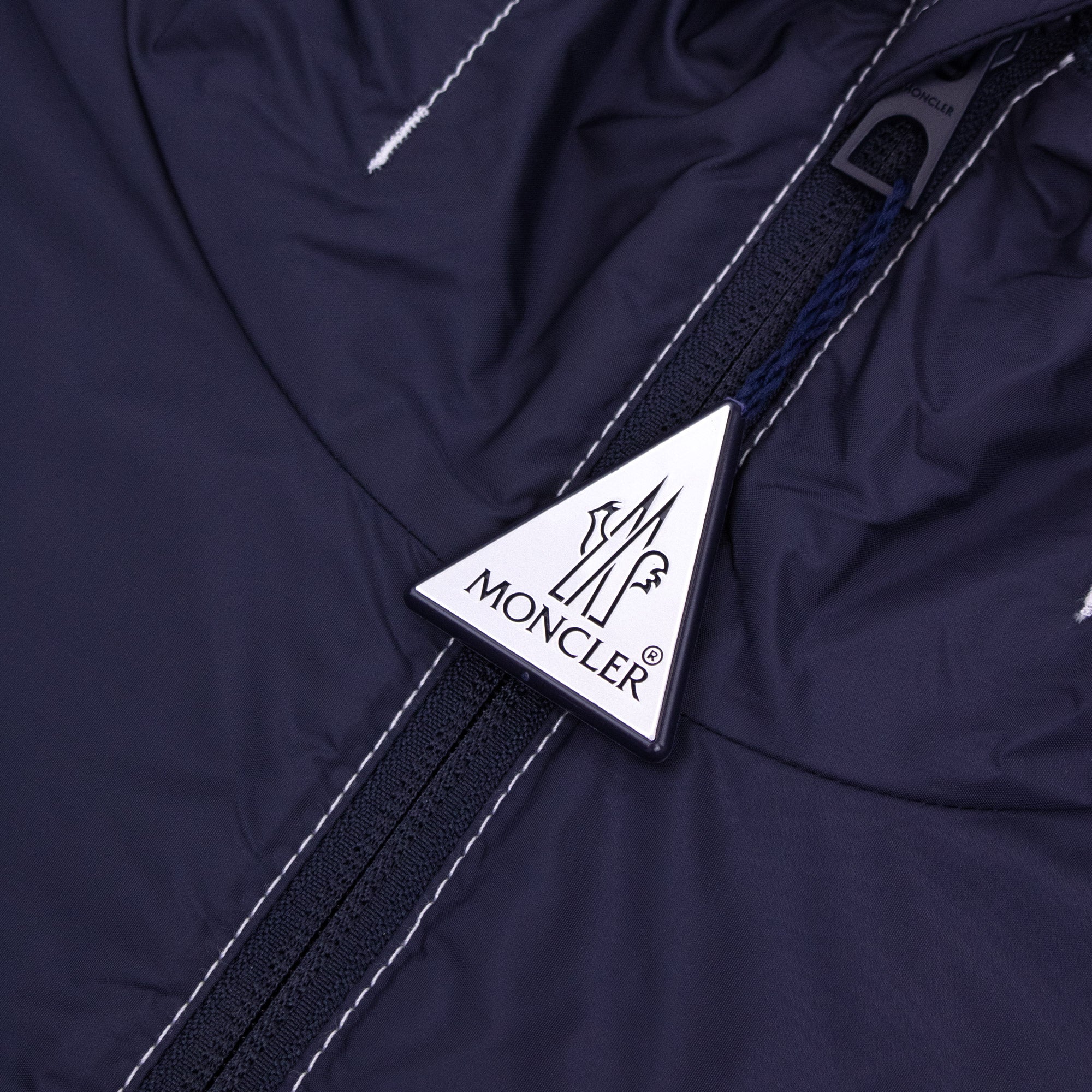 Moncler Terche Hooded Windbreaker Navy 77B