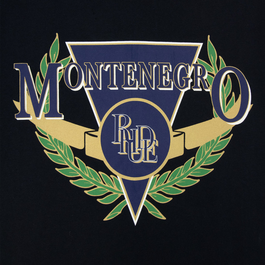 Rhude Montenegro Regatta Tee Vintage Black
