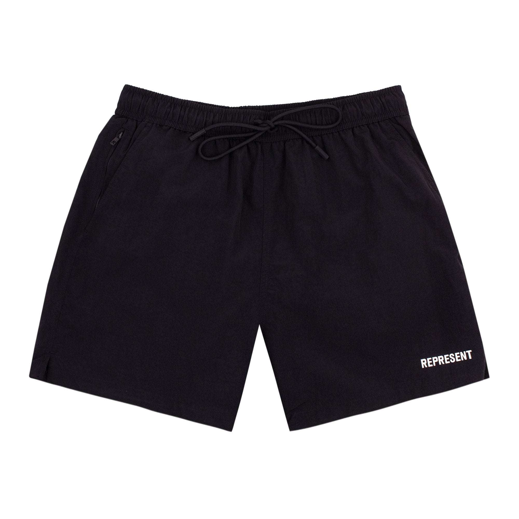 Represent Represent Swim Shorts Jet Black