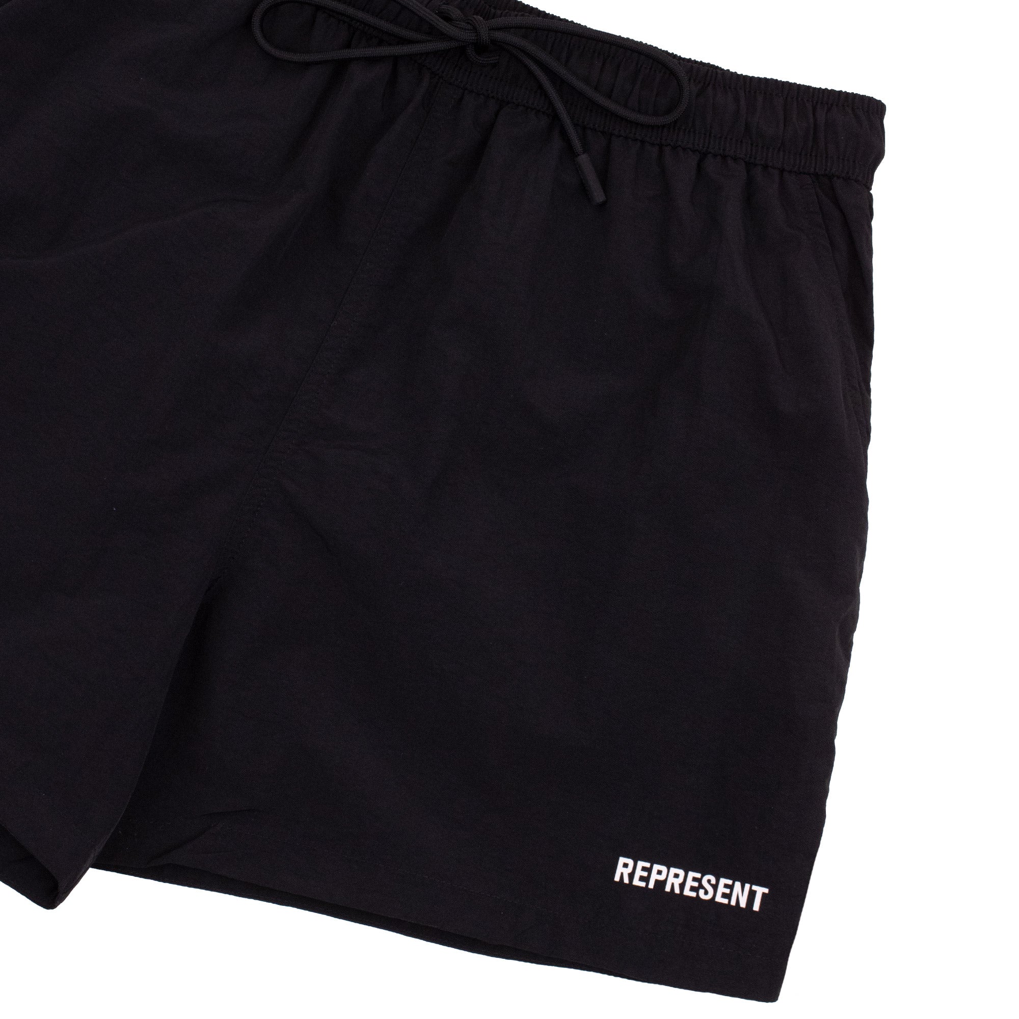 Represent Represent Swim Shorts Jet Black