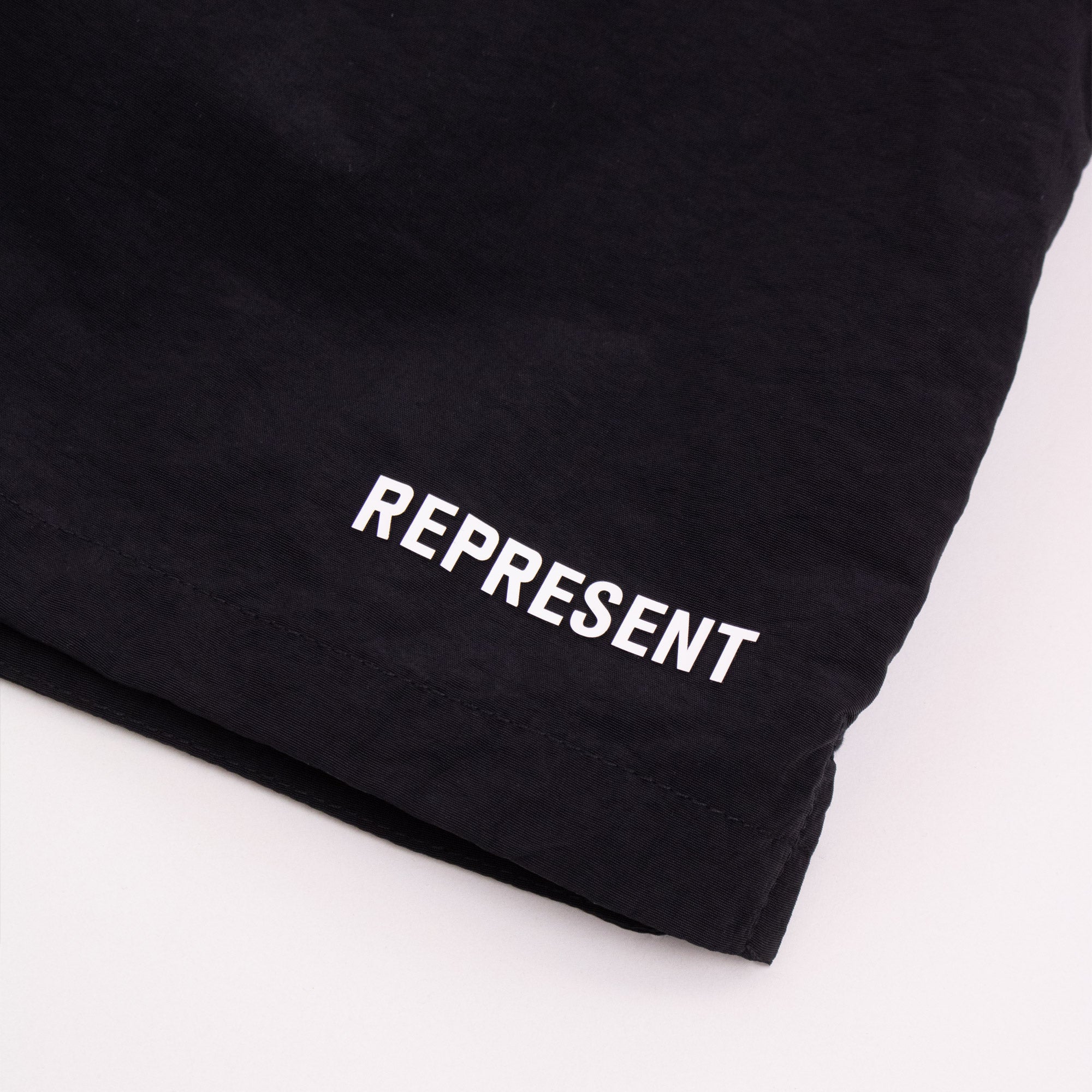 Represent Represent Swim Shorts Jet Black