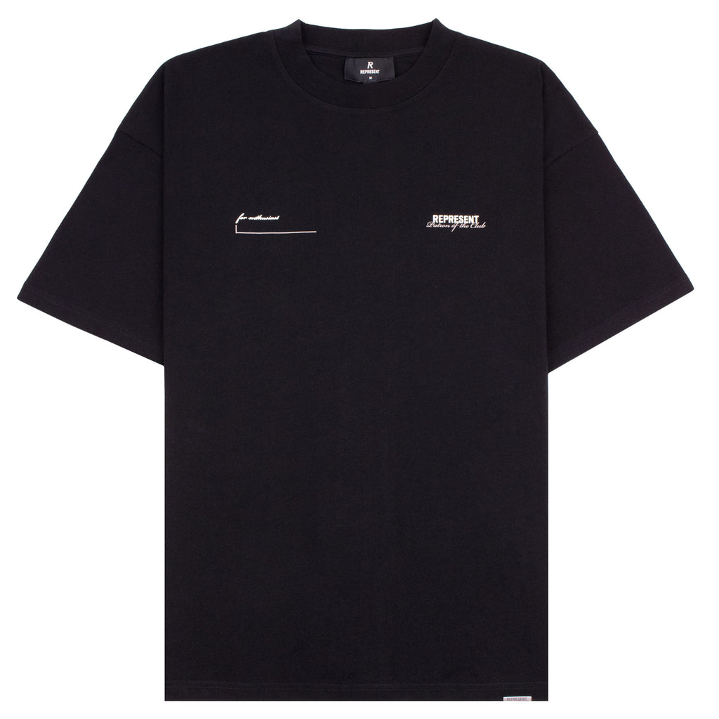 Represent Patron Of The Club T-Shirt BLACK