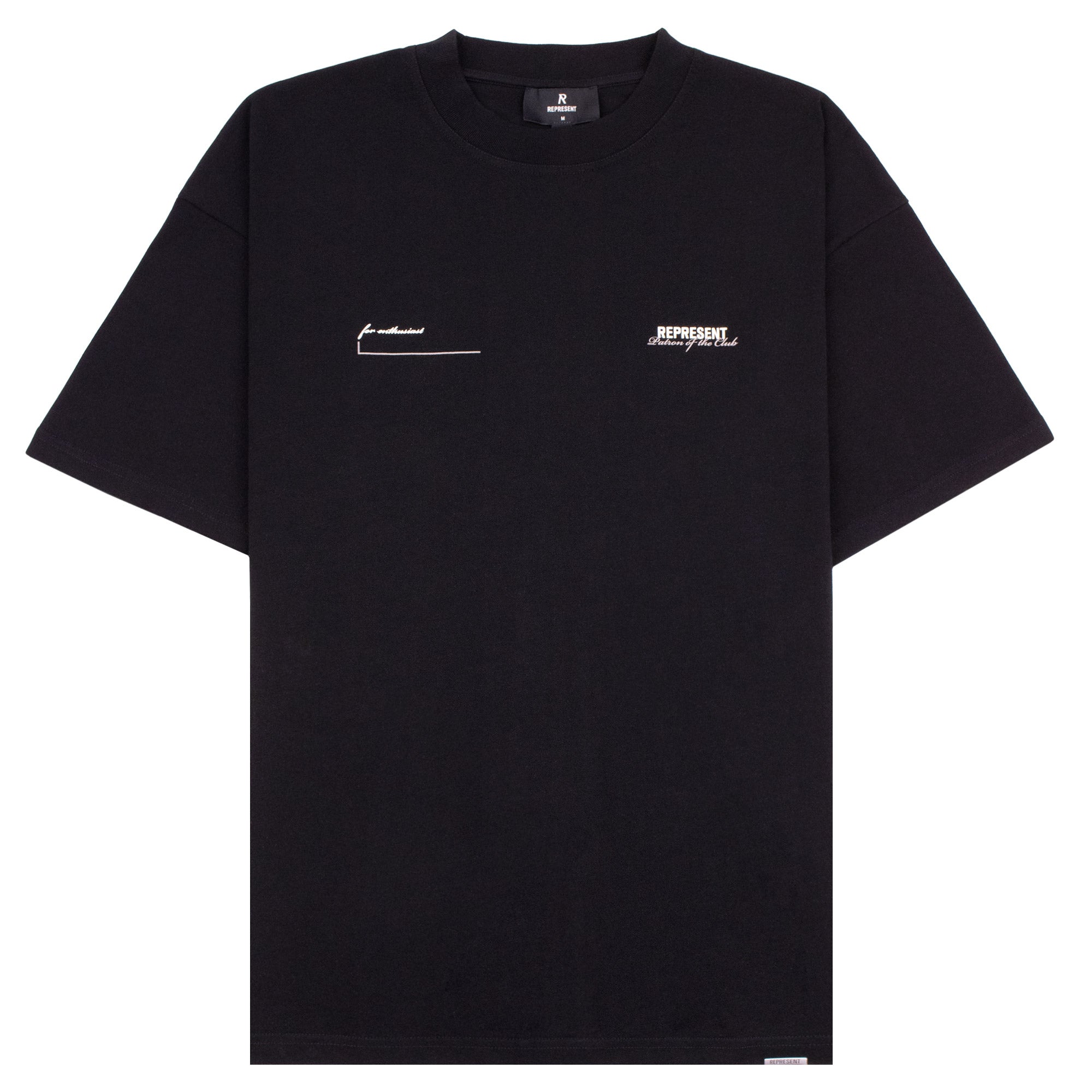 Represent Patron Of The Club T-Shirt BLACK