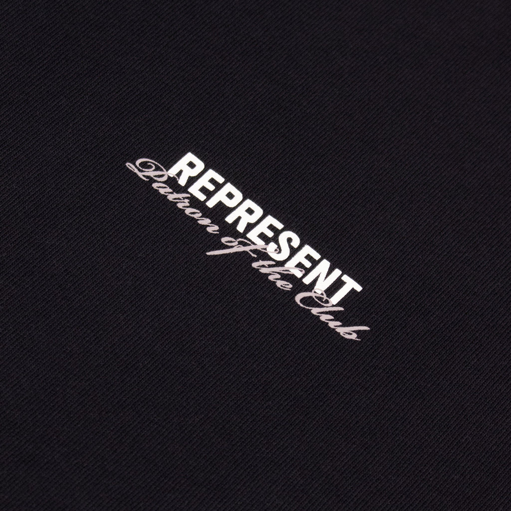 Represent Patron Of The Club T-Shirt BLACK