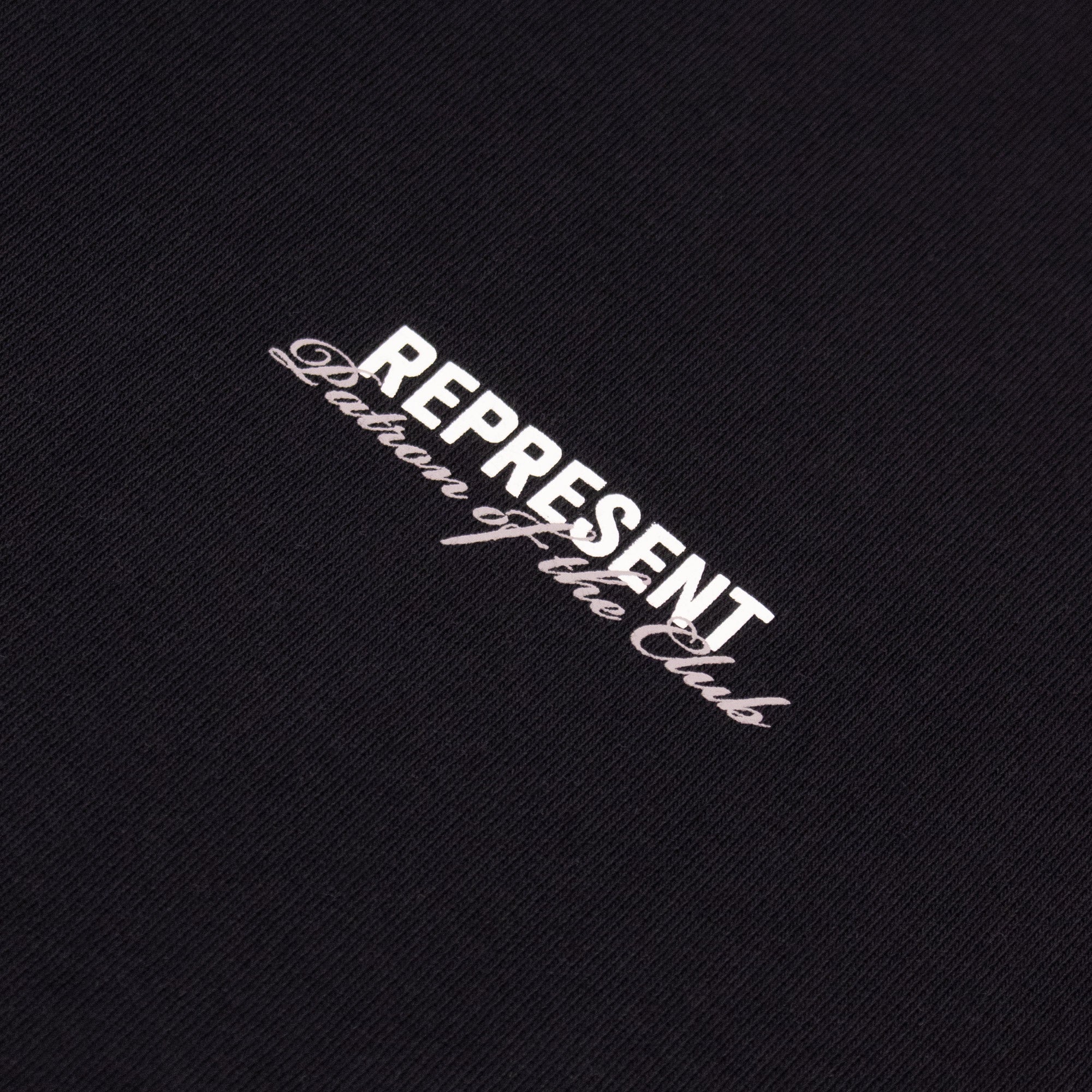 Represent Patron Of The Club T-Shirt BLACK
