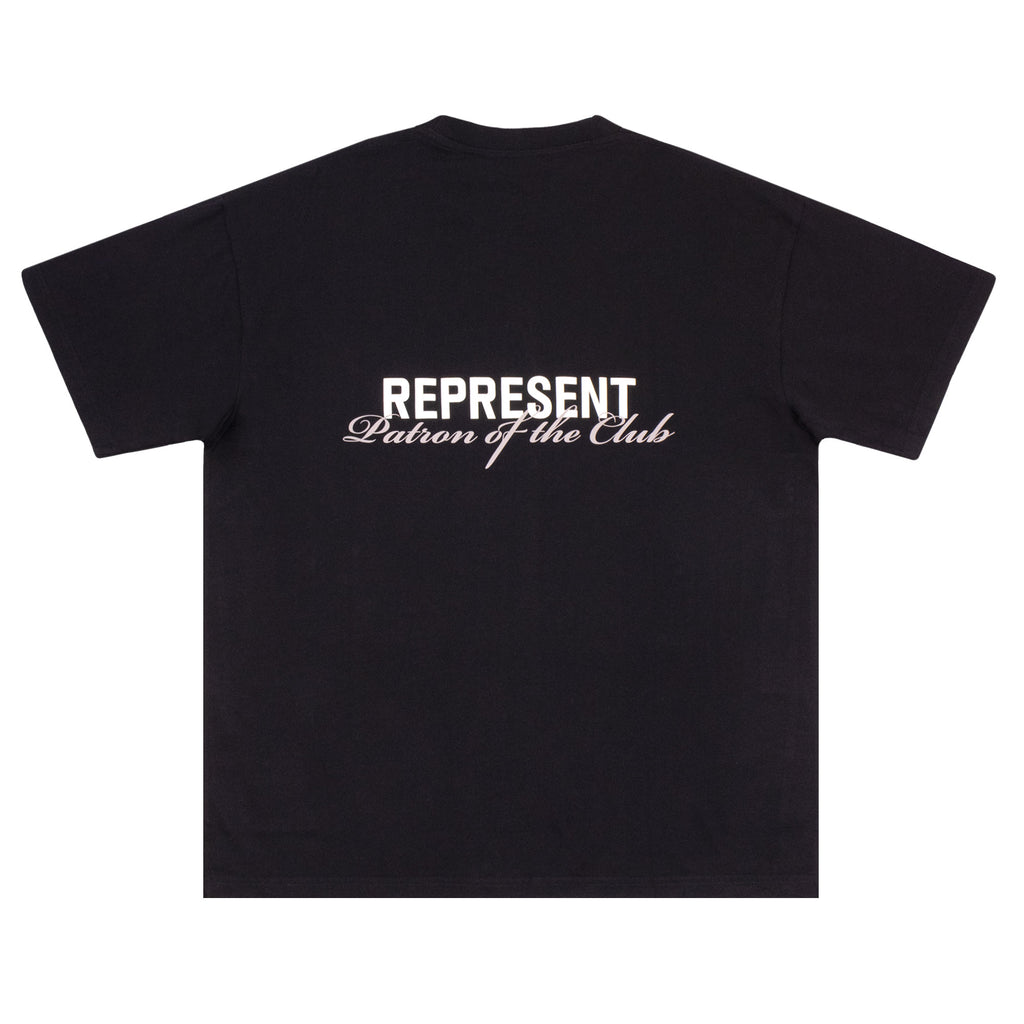 Represent Patron Of The Club T-Shirt BLACK