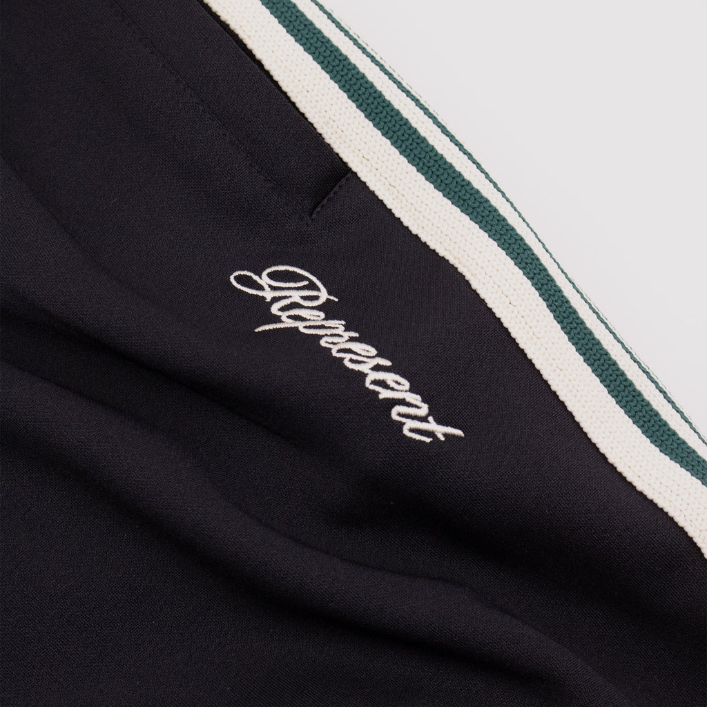Represent Taped Track Pants Black