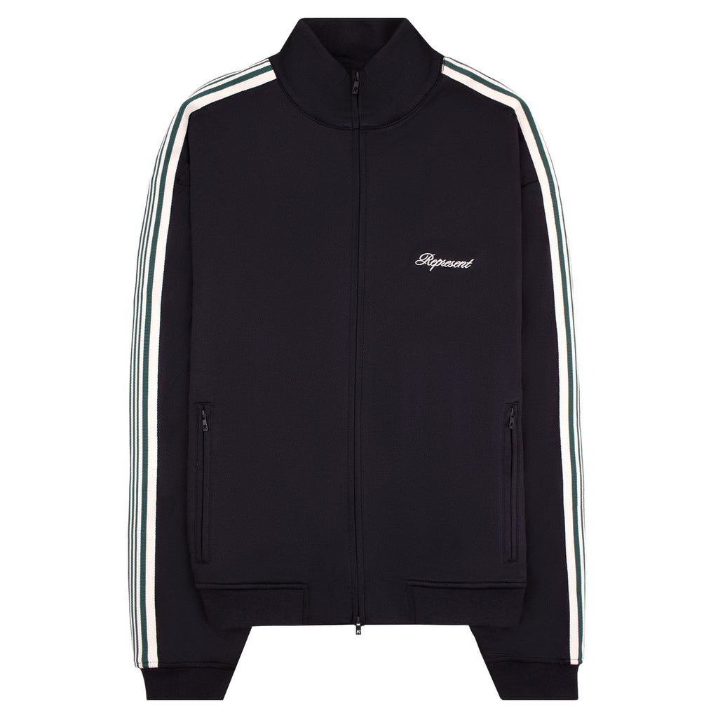Represent Taped Track Jacket Black