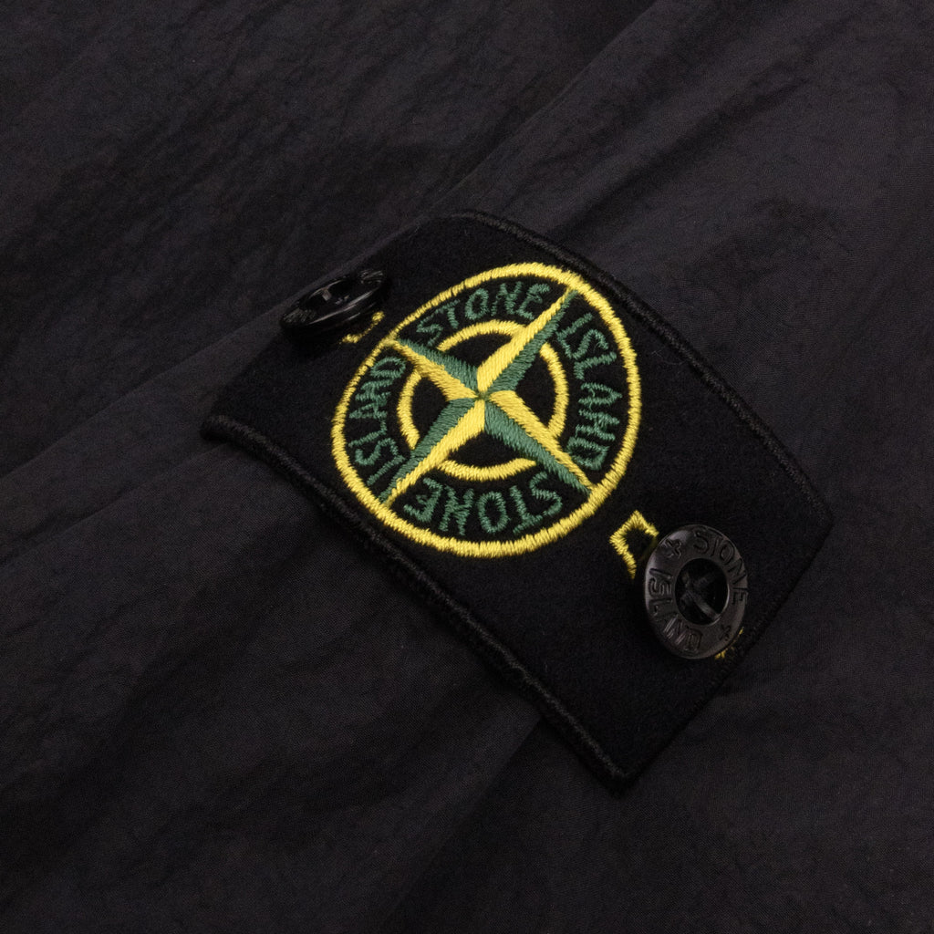 Stone Island Junior 4100003 Crinkle Reps Jacket Black V0029