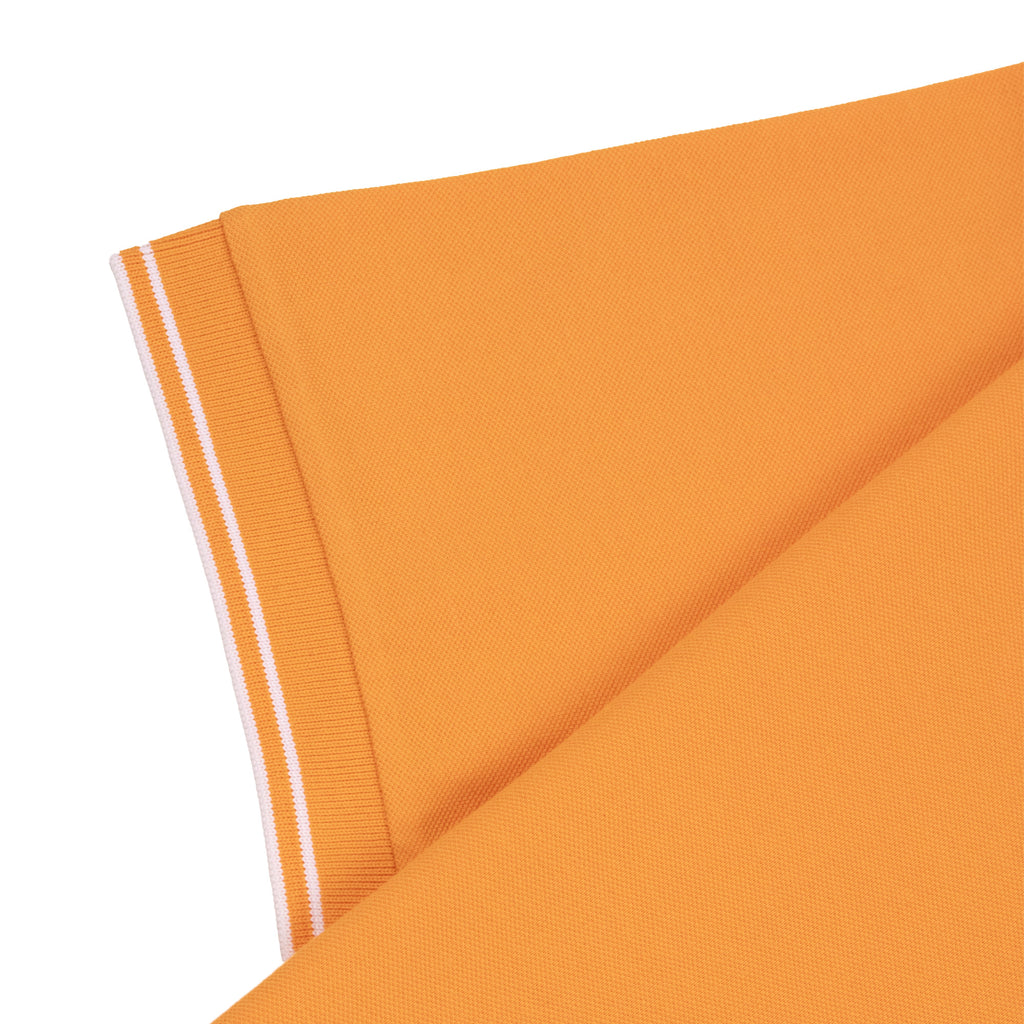 Stone Island Tip Polo SS Orange/White