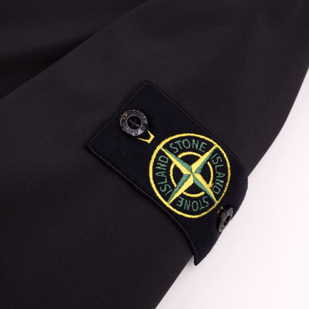 Stone Island 4100022 Light Soft Shell Water Wind Resistant Jacket BLACK V0029