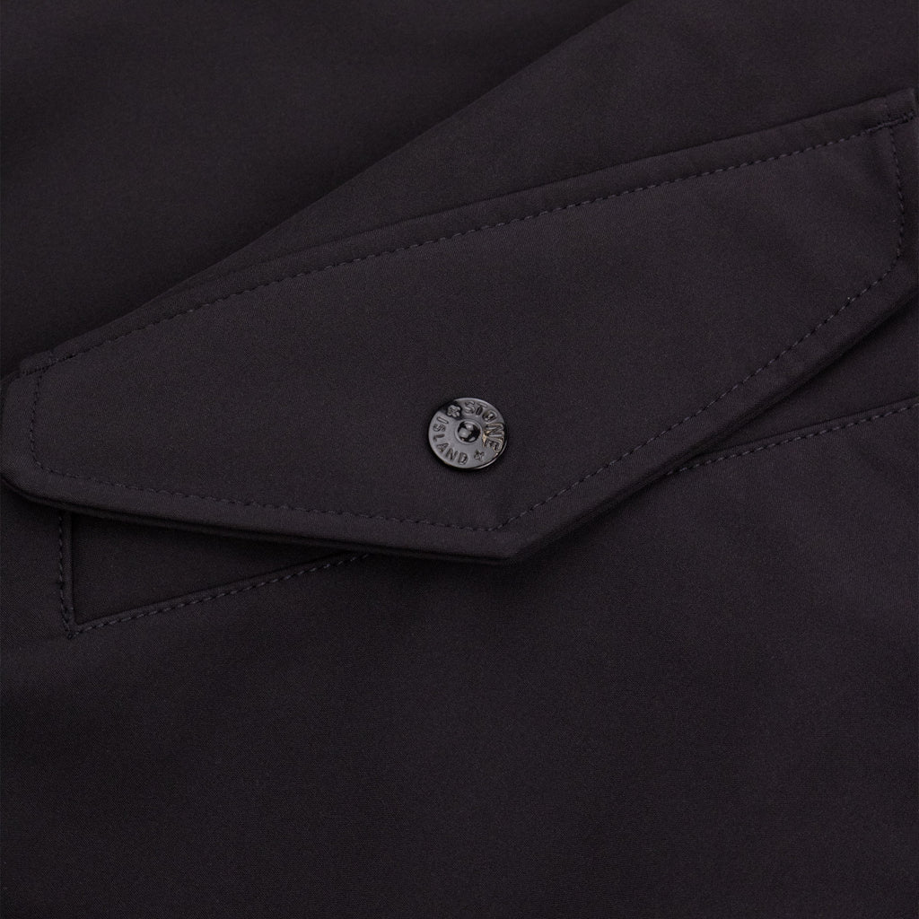 Stone Island 4100022 Light Soft Shell Water Wind Resistant Jacket BLACK V0029