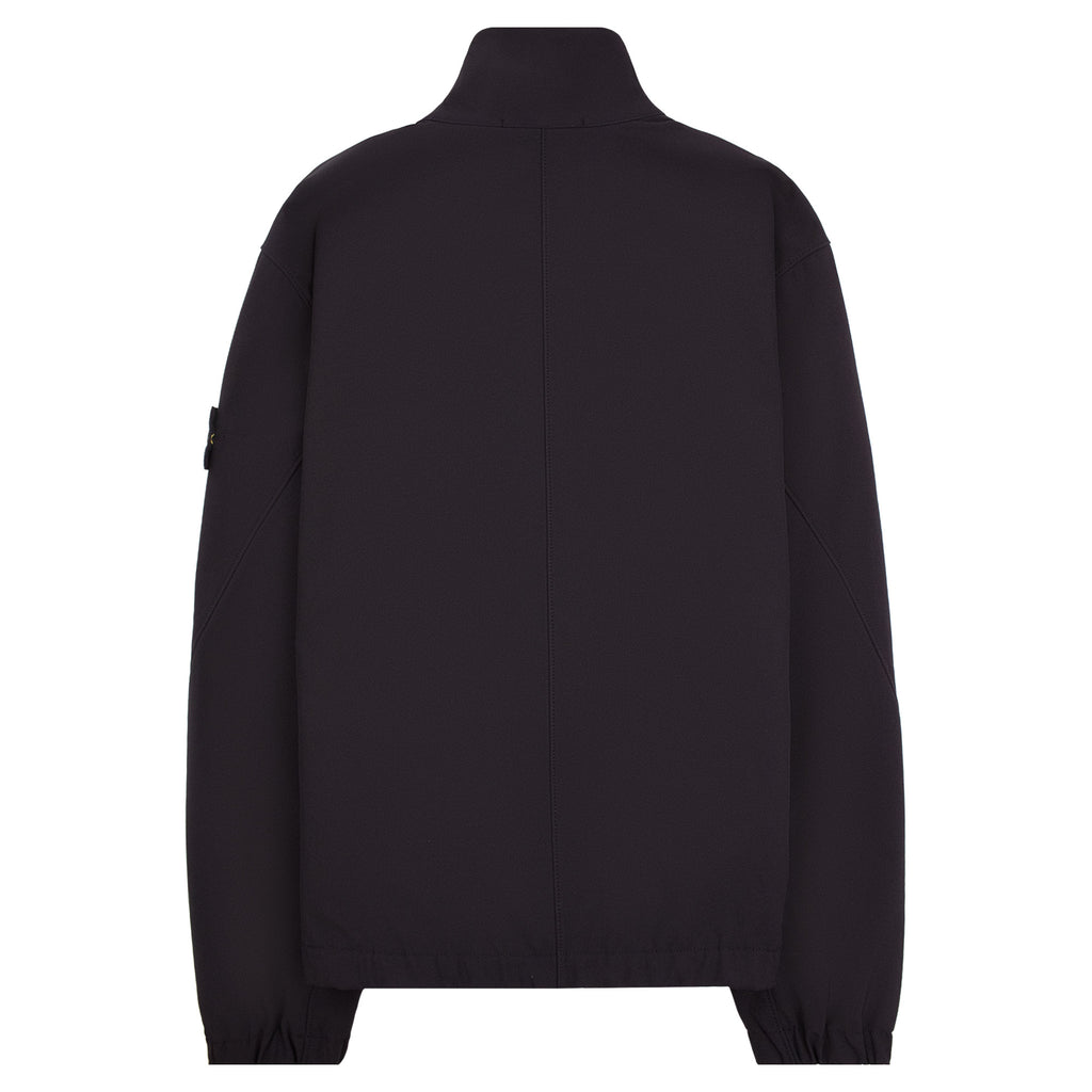 Stone Island 4100022 Light Soft Shell Water Wind Resistant Jacket BLACK V0029