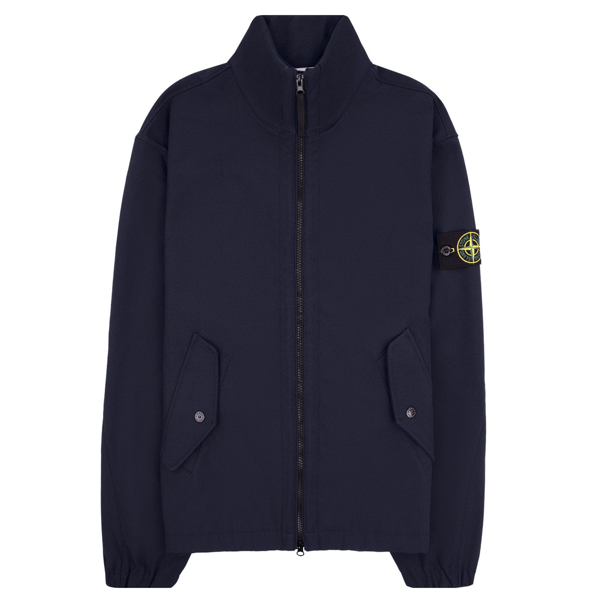 Stone Island 4100022 Light Soft Shell Water Wind Resistant Jacket Navy V0020