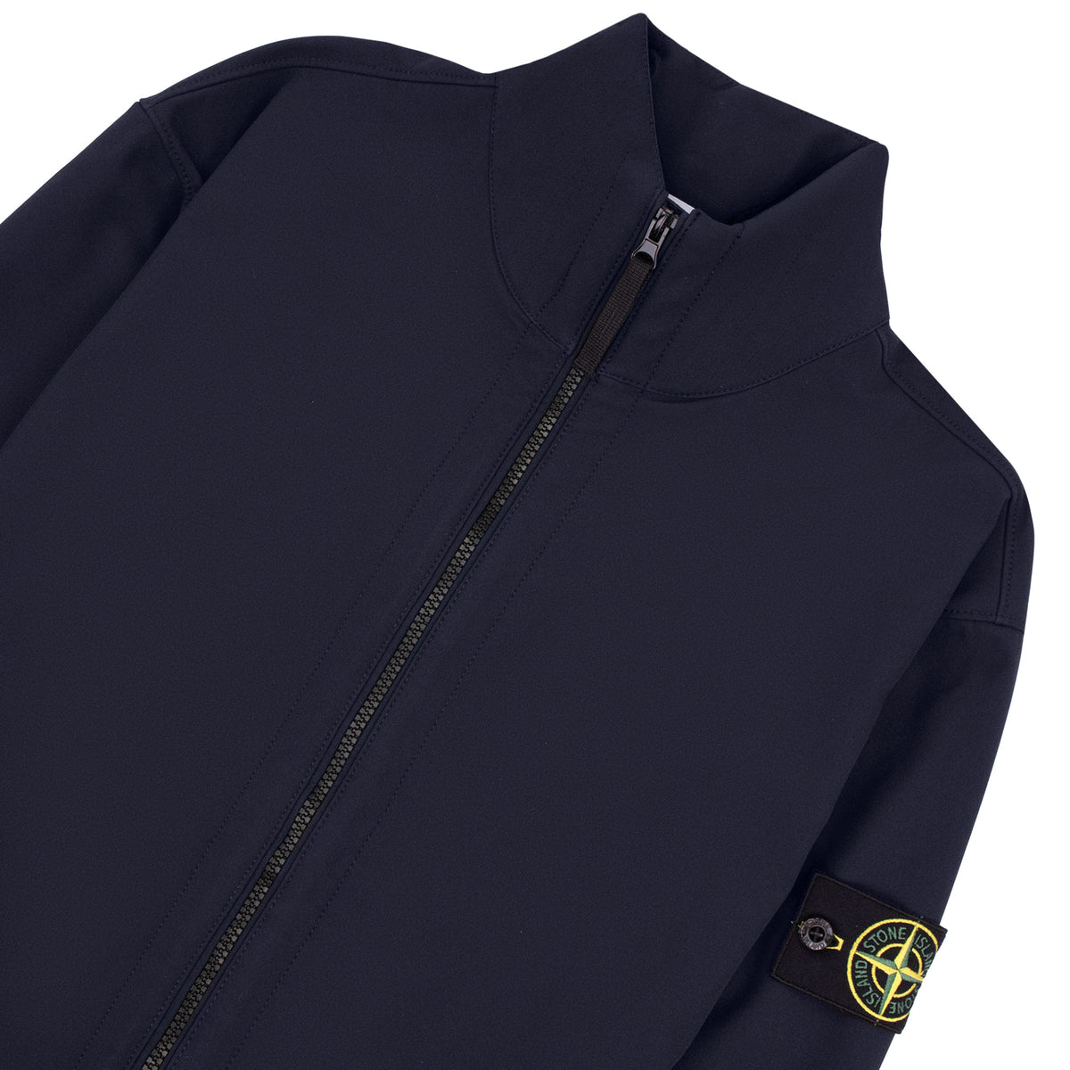 Stone Island 4100022 Light Soft Shell Water Wind Resistant Jacket Navy V0020