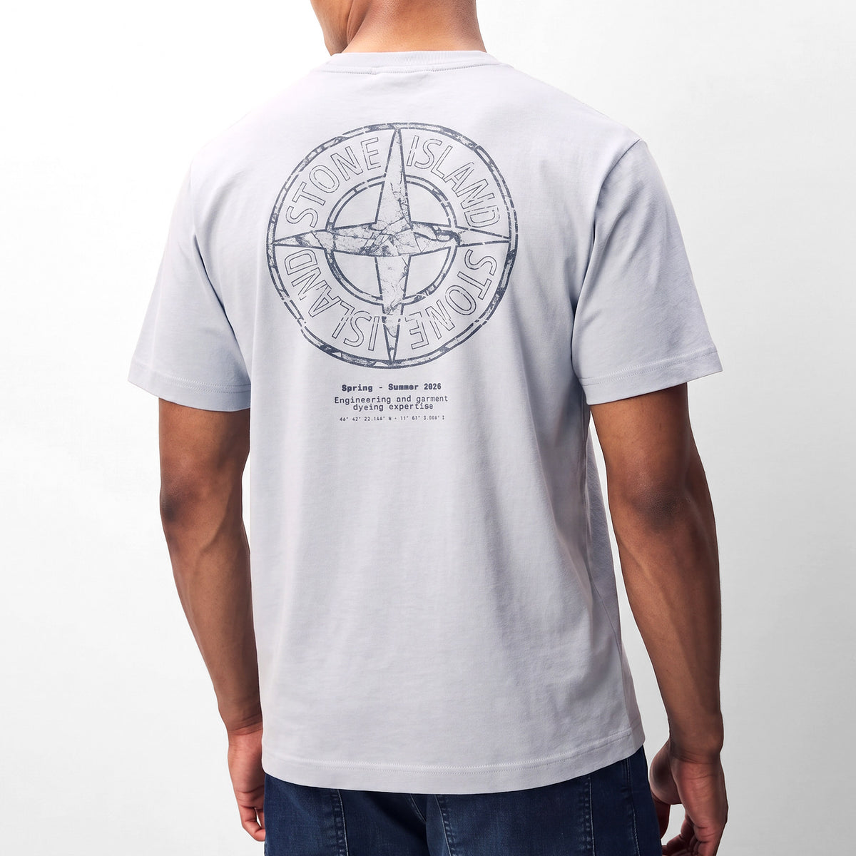Stone Island 2100001 'Expertise' Regular Fit T-shirt SKY V0041