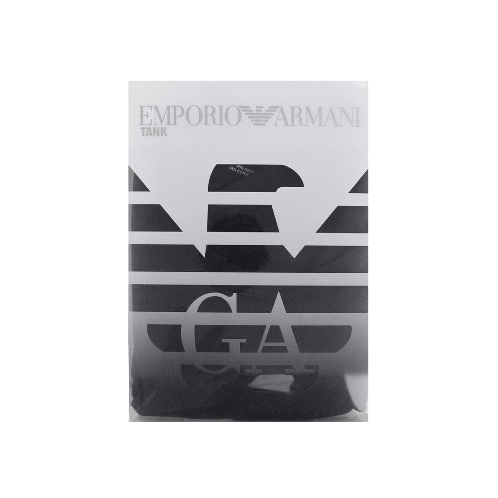 Emporio Armani Small Logo Tank Top BLACK