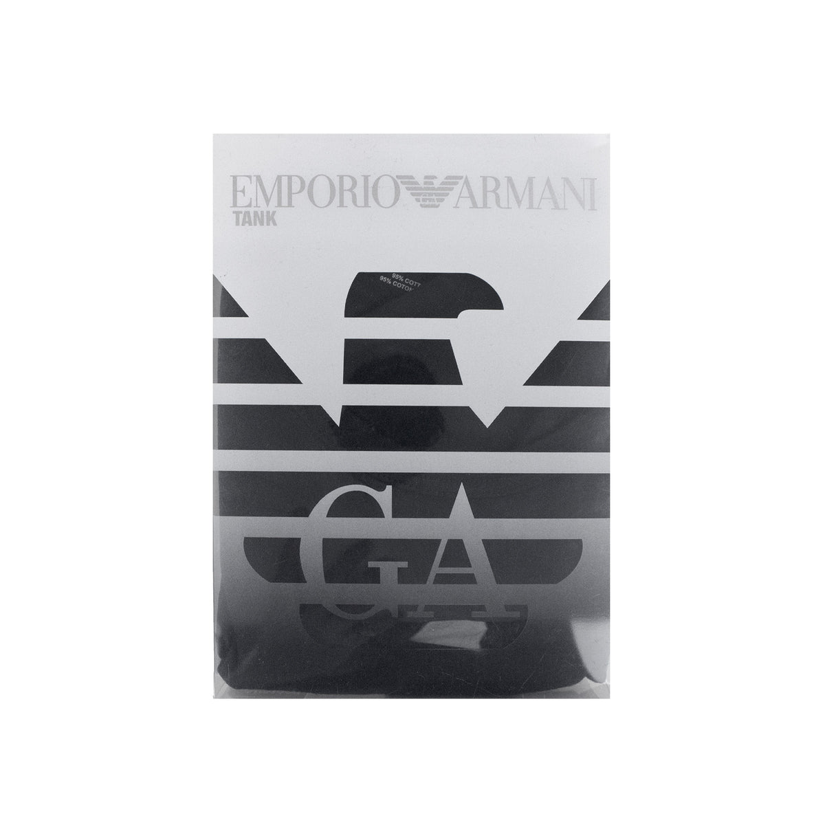 Emporio Armani Small Logo Tank Top BLACK