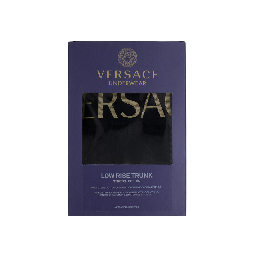 Versace Underwear Boxer Trunk BLACK